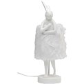 Laualamp Animal Rabbit Fur, valge, H50x20x18cm, E14, 5W(MAX)