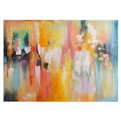 Lõuendimaal Colour Explosion I, 60x120cm