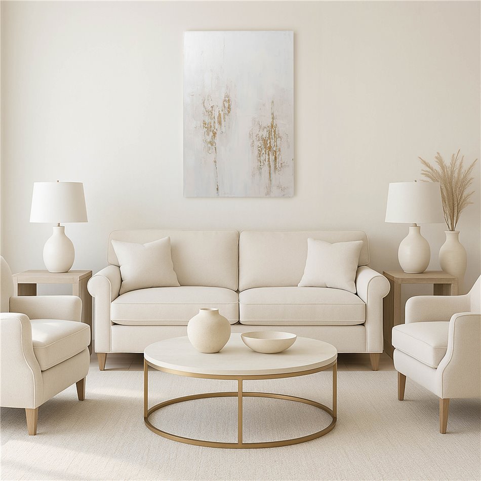 Картина на холсте Golden powder II, 80x120cm