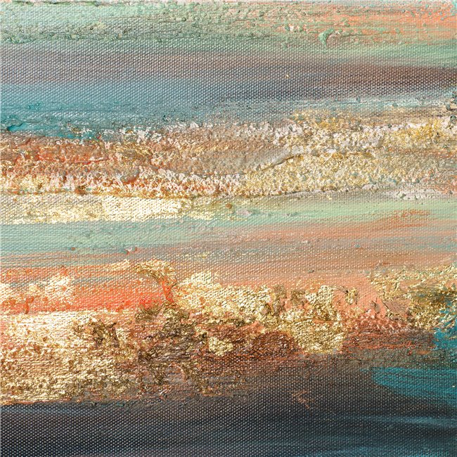 Lõuendimaal Landscape wiht blue sky, komplekt 3 tk., 144x72cm