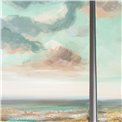 Lõuendimaal Landscape wiht blue sky, komplekt 3 tk., 144x72cm