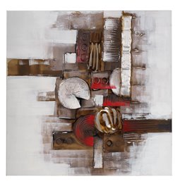 Canva Modern world, 100x100cm