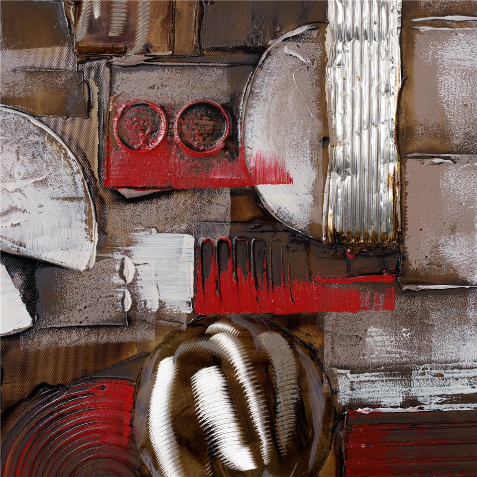 Canva Modern world, 100x100cm