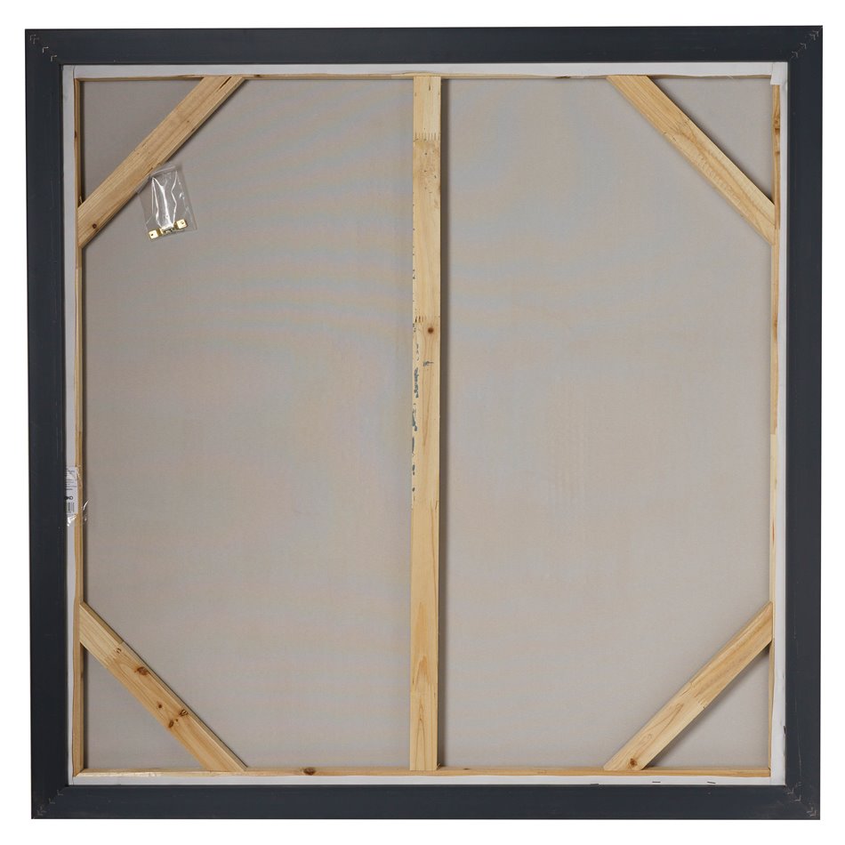 Canva New York abstract, 100x100cm