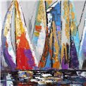 Lõuendimaal Sailing turn, 115x75cm
