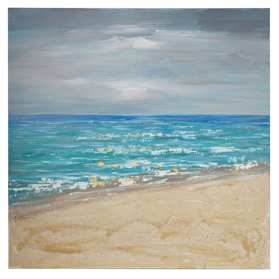 Картина на холсте View of the sea, 100x100cm
