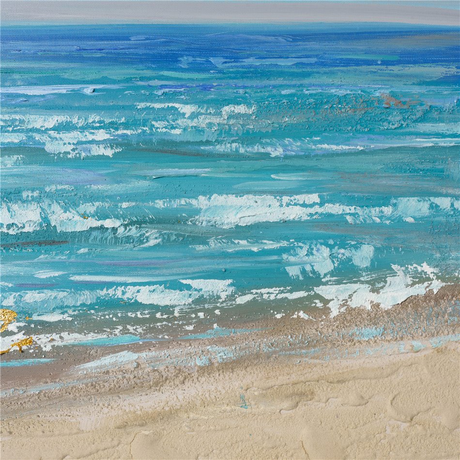 Картина на холсте View of the sea, 100x100cm