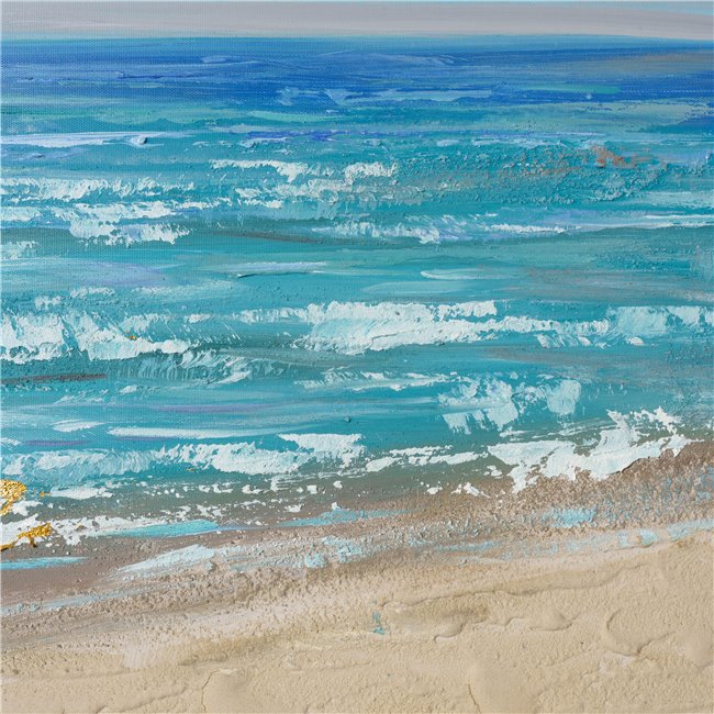 Картина на холсте View of the sea, 100x100cm