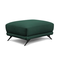 Pouf Elmego Nube 35, velvet, dark green, H42x68x82cm