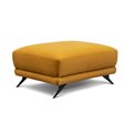 Пуф Elmego, Loco 45, бархат, желтый, H42x68x82см