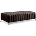Bench Elaurence Nube 22, velvet, brown, H36xx132cm
