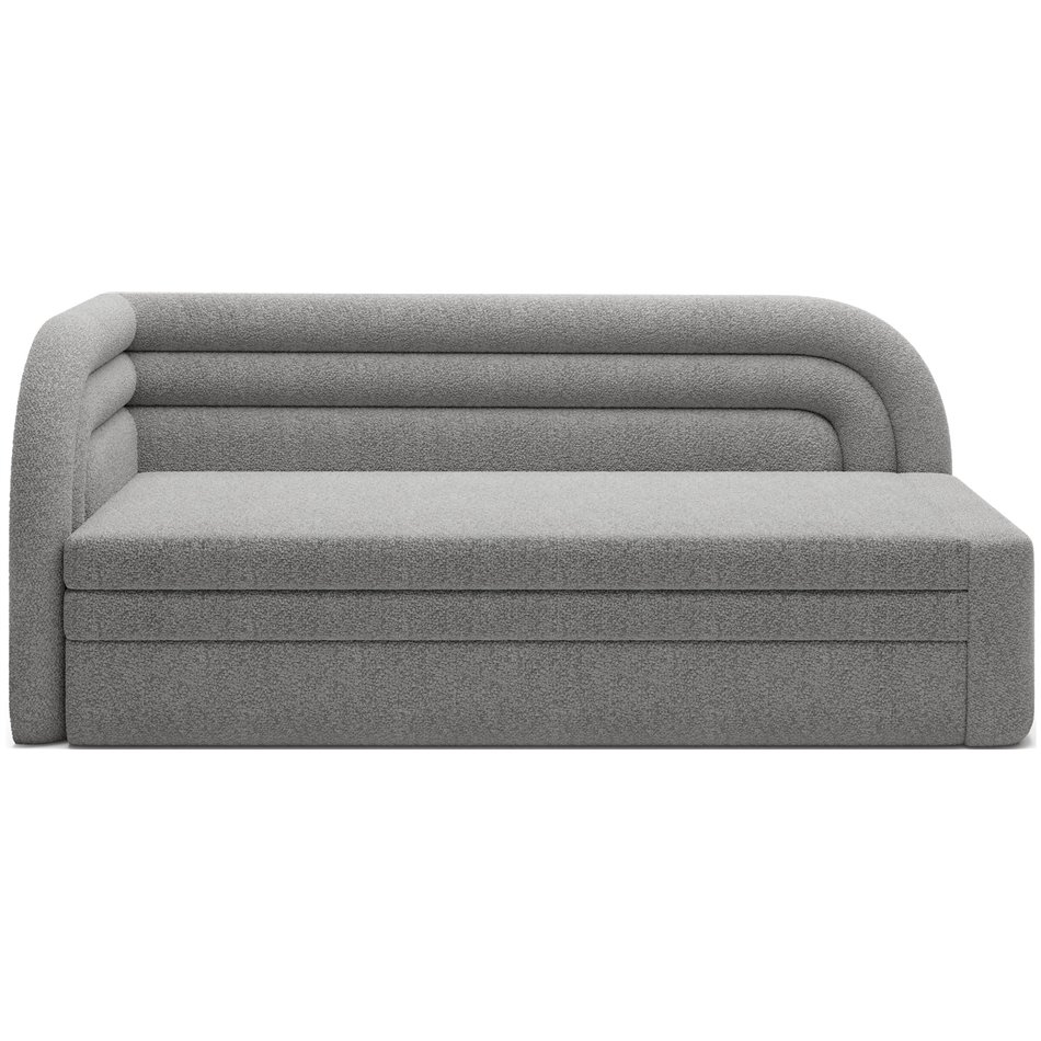 Diivanvoodi Elfabilo L, pikendatav, Royal 04, bouclé, hall, H80x86x223cm