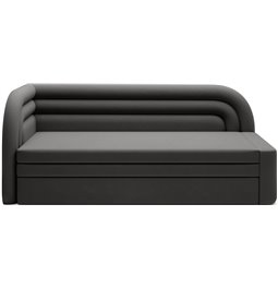 Sofa bed Elfabilo L, sleeping function, Sola 6, grey, H80x86x223cm