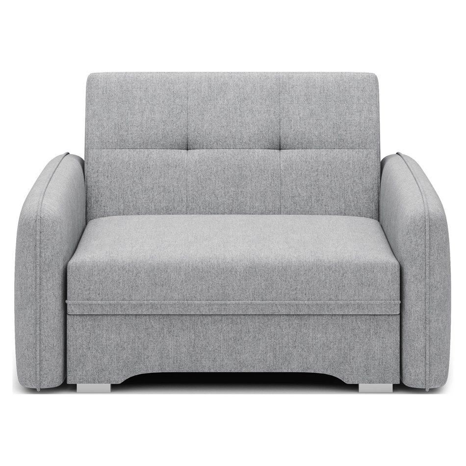 Folding armchair Elaine Poco 03, grey, H84x109x102cm