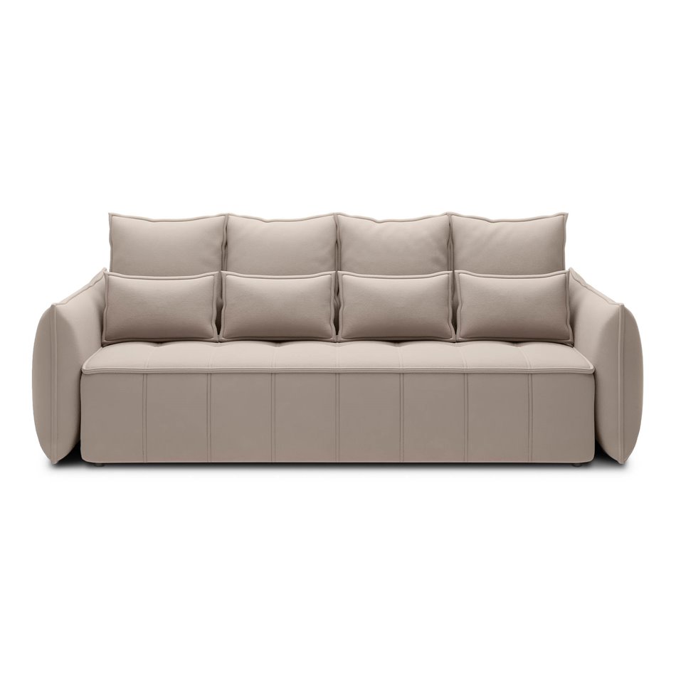 Sofa bed Elwelton, sleeping function, Sola 18, beige, H94x106x242cm