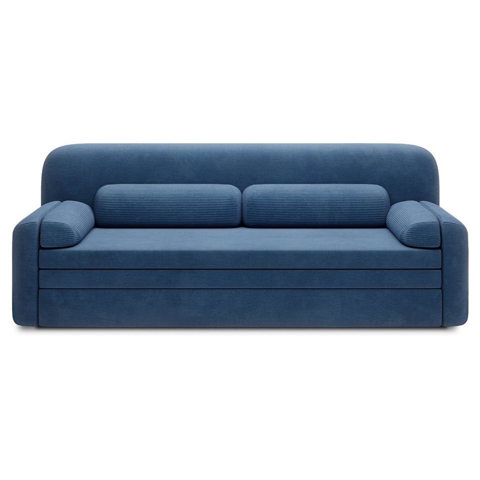 Sofa bed Elioss, sleeping function, Tabbris 40, blue, H87x89x236cm