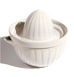 Соковыжималка для лимона Evyna, бежевый, керамика, 250ml, H10,5см, D11,3см