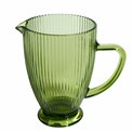 Pitcher Rigano, green, 1000ml, H18.5x20x13cm