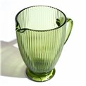 Pitcher Rigano, green, 1000ml, H18.5x20x13cm