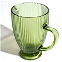 Pitcher Rigano, green, 1000ml, H18.5x20x13cm