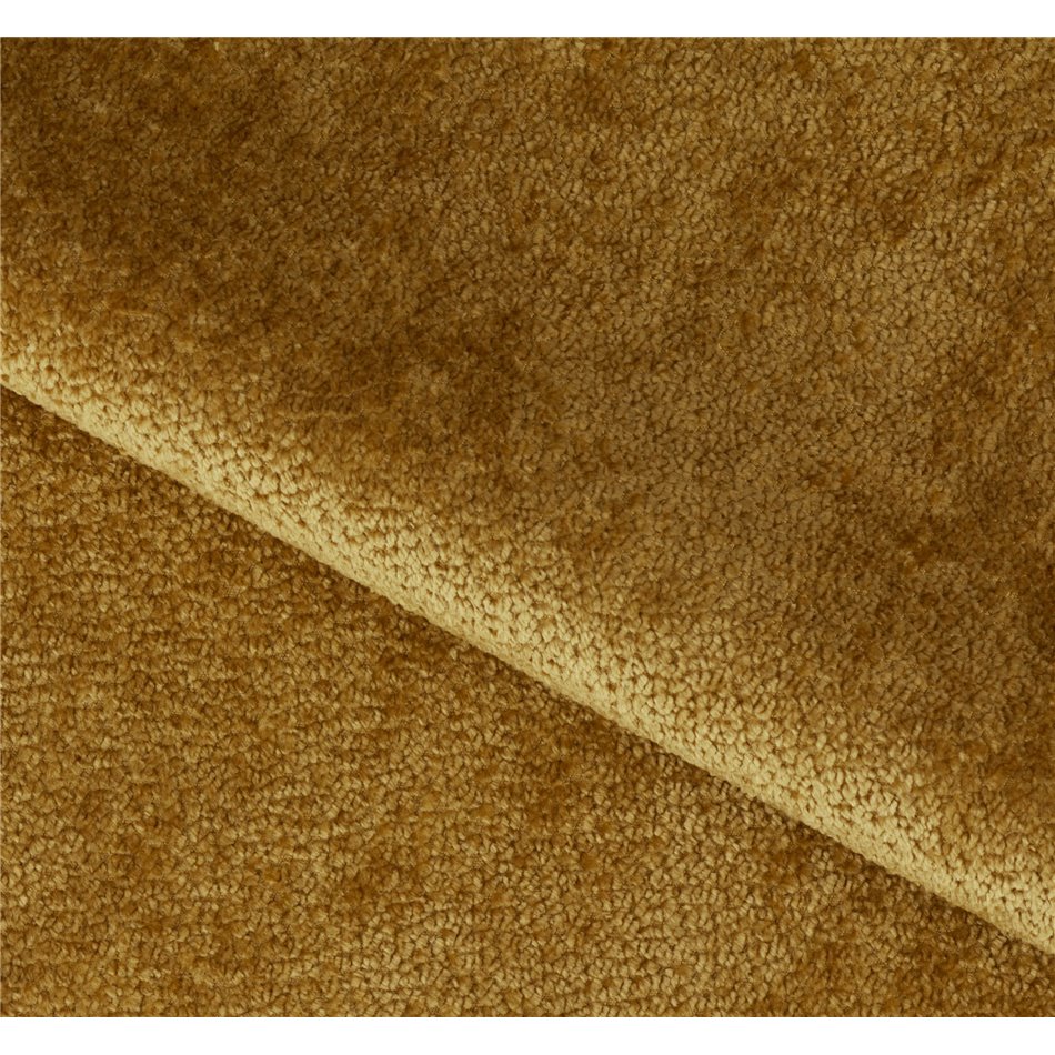 Nurgadiivan Elume R, elektrooniliselt pikendatav, Amore 45, Riviera 41, bouclé, kollane, H88x190x287cm