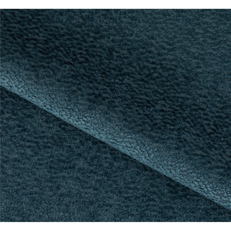 Corner sofa Elume L, sleeping function, Amore 40, Velvetmat 6, bouclé, blue, H88x190x287cm