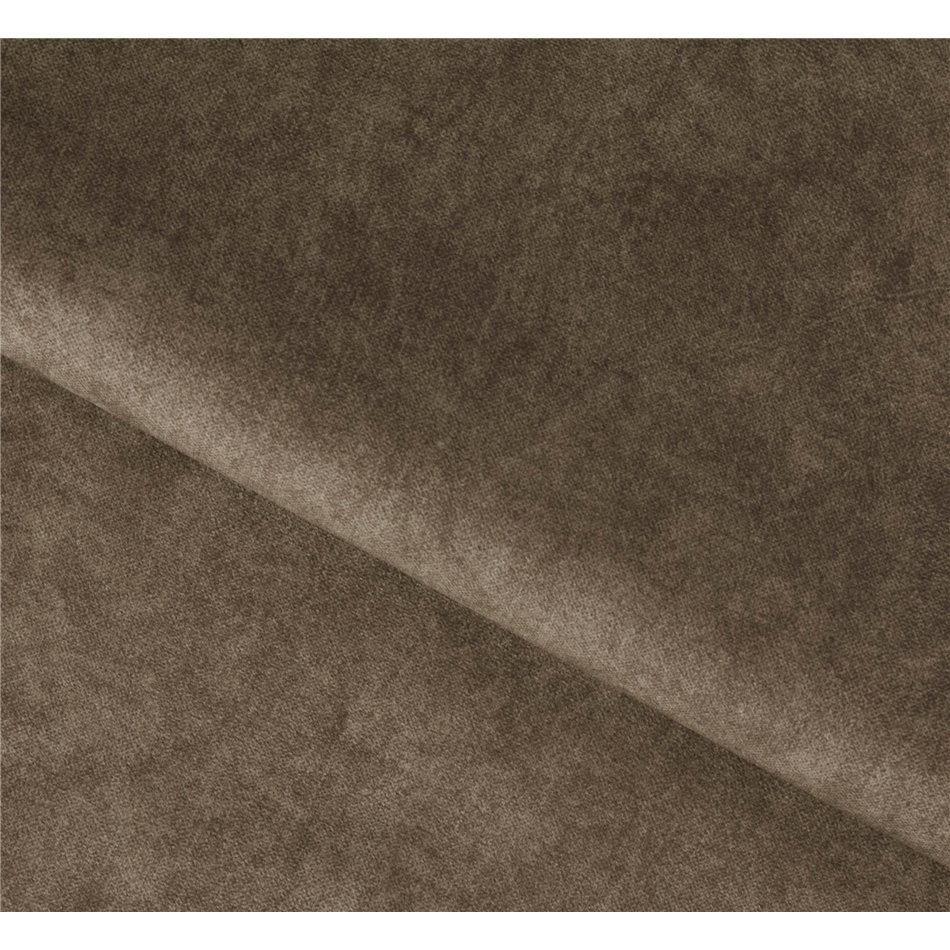 Nurgadiivan Elinferne R, pikendatav, Aura 20, samet, tumebeež, H107x210x297cm