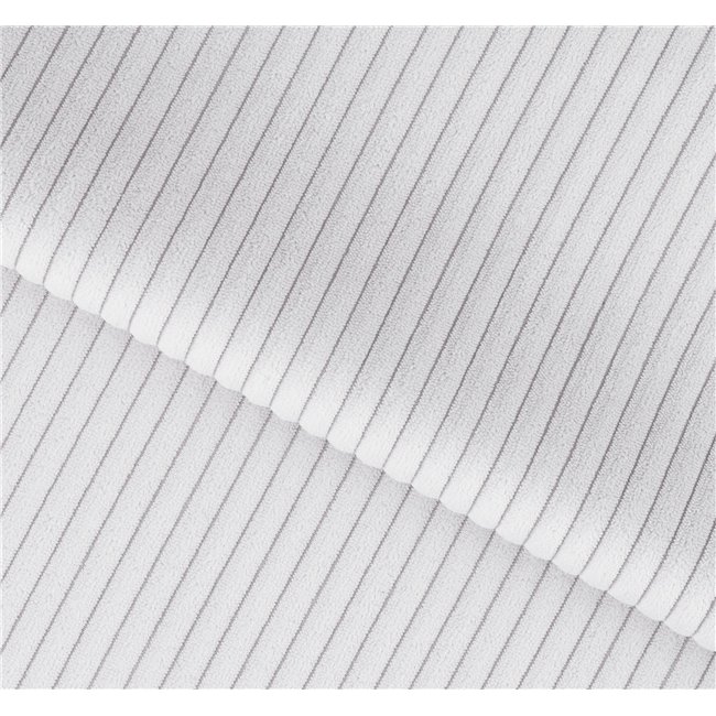 Диван-кровать Elcadova Black, раздвижной, Jarell 03, волнистый бархат, серый, H97x97x244см