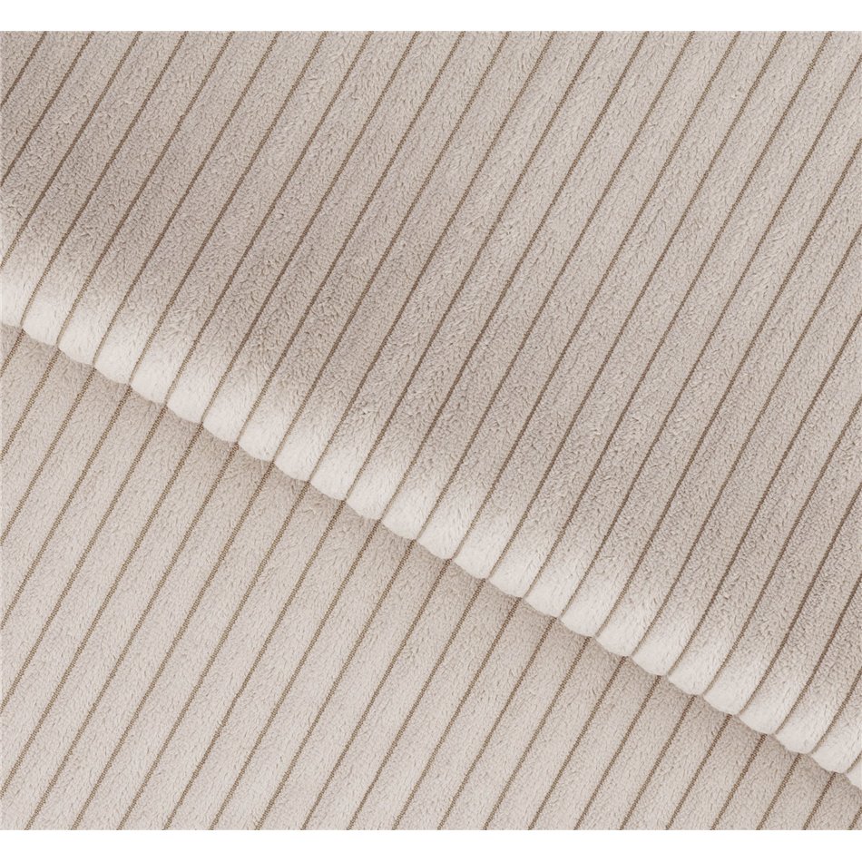 Diivanvoodi Elcadova Must, pikendatav, Jarell 20, laineline samet,  tumebeež, H97x97x244cm