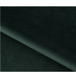 Pouf Elmego Loco 35, velvet, dark green, H42x68x82cm