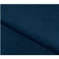 Corner sofa Elhandson R, sleeping function, Lukso 40, velvet, blue, H89x150x206cm