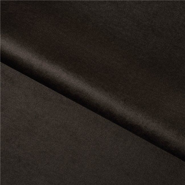 Pouf Elbero Monolith 29, velvet, dark brown, H42x70x70cm