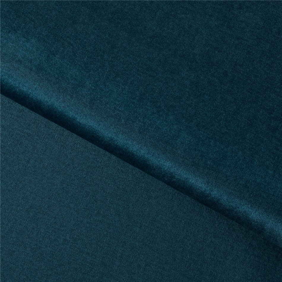 Pouf Elbero Monolith 77, velvet, dark blue, H42x70x70cm