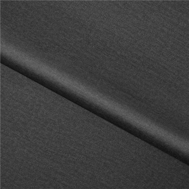 Pouf Elbero Monolith 97, velvet, dark grey, H42x70x70cm