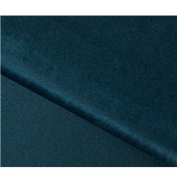 Pouf Elmego Nube 40, velvet, dark blue, H42x68x82cm