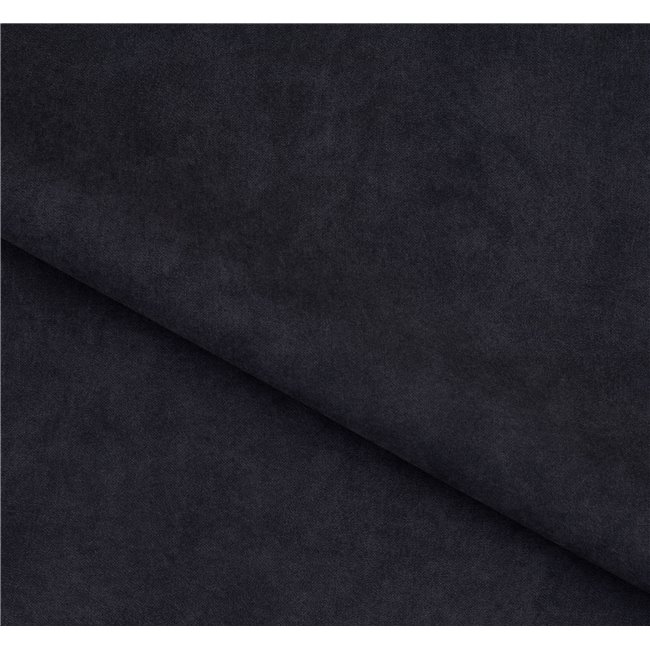 Corner sofa Elinferne L, sleeping function, Relax 40, velvet, dark blue, H107x210x297cm