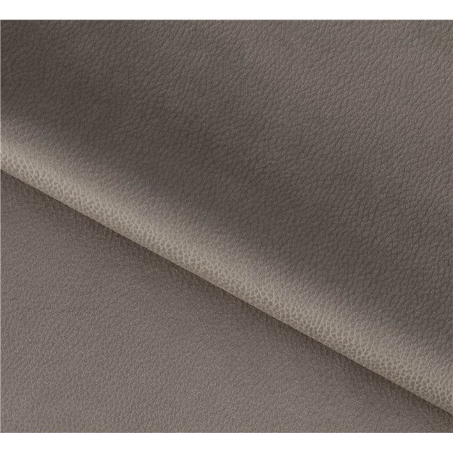 Pouf with storage Elbellis Savoi 7, textured velvet, beige, H42x62x97cm