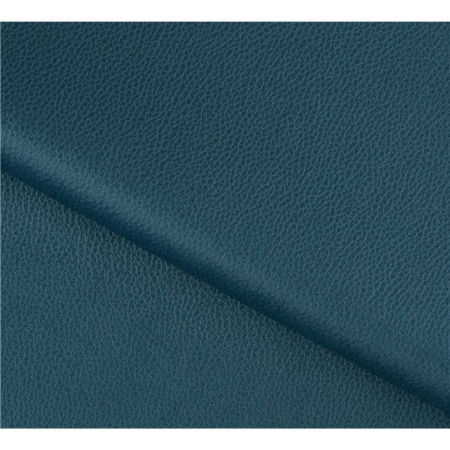 Pouf with storage Elbellis Savoi 38, textured velvet, blue, H42x62x97cm