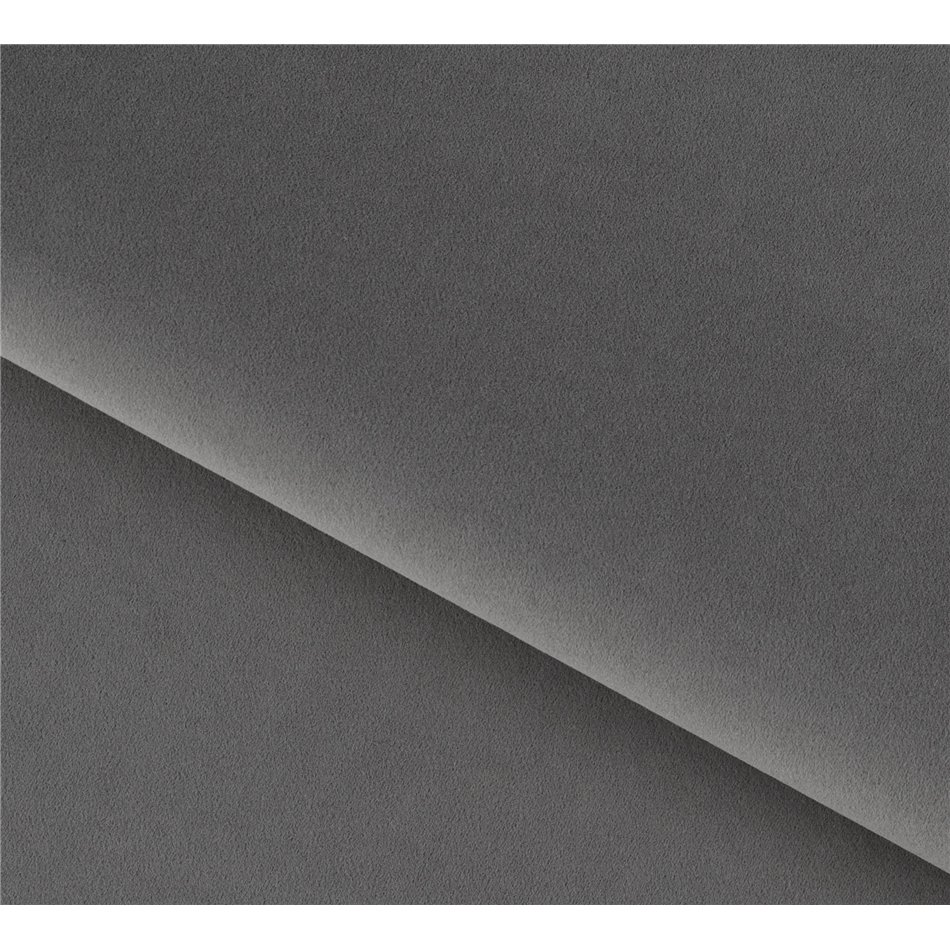 Пуф с ящиком для хранения Elbellis, Velvetmat 4, бархат, серый, H42x62x97см