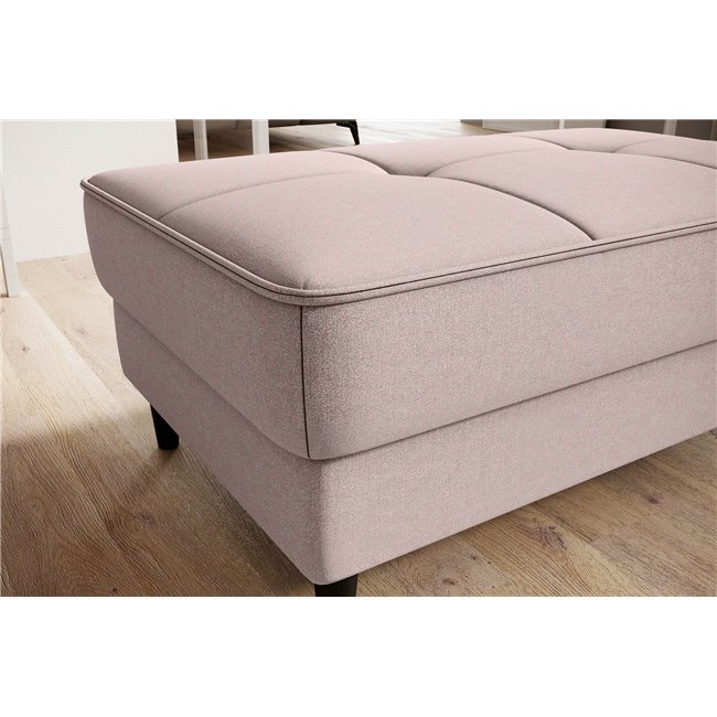 Пуф с ящиком для хранения Elbellis, Gojo 101, лосось, H42x62x97см