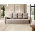 Sofa bed Elwelton, sleeping function, Sola 18, beige, H94x106x242cm