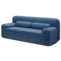 Sofa bed Elioss, sleeping function, Tabbris 40, blue, H87x89x236cm