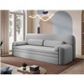 Sofa bed Elioss, sleeping function, Sola 4, grey, H87x89x236cm