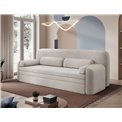Sofa bed Elioss, sleeping function, Tabbris 18, beige, H87x89x236cm