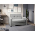 Folding armchair Elaine Poco 03, grey, H84x109x102cm