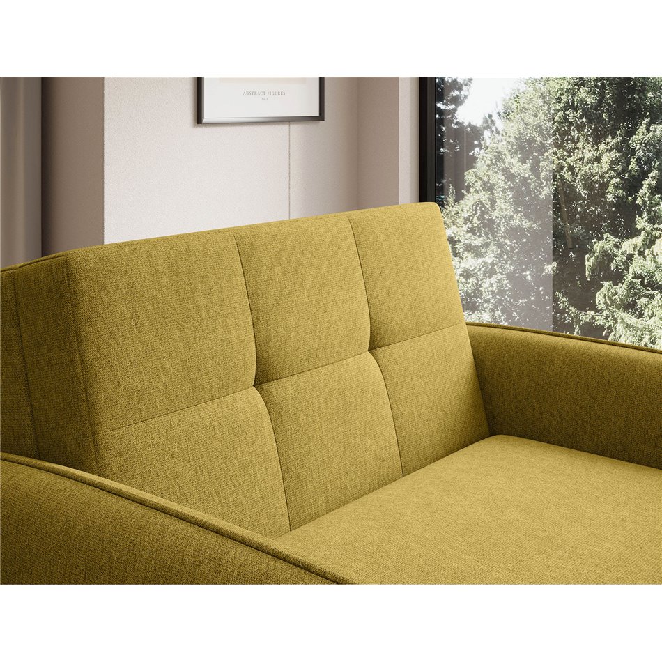 Tugitoolvoodi Elaine, Poco 50, kollane, H84x109x102cm