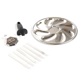 9-PIECE OYSTER BOX, H0.7x23x23cm