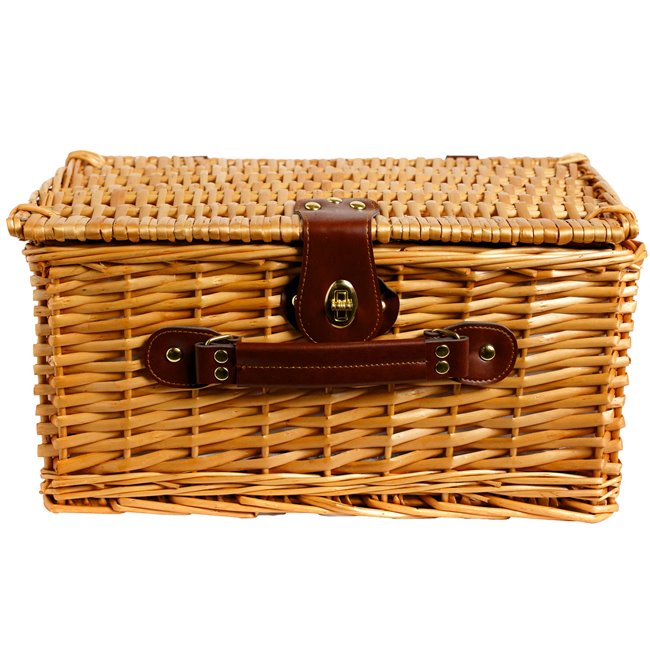 PICNIC BASKET 4 PEOPLE EXOTIC 12L, H19x39x29cm