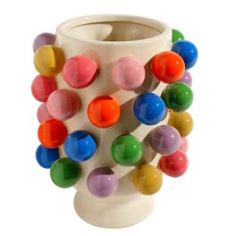 Planter Balls, stoneware, multi, H24cm, D18.7cm