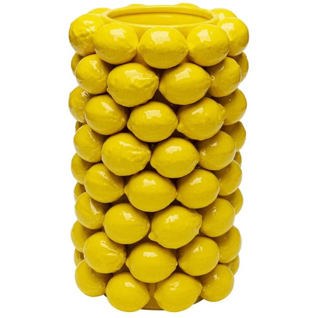 Vase Lemon Juice, porcelain, H43 xD26cm